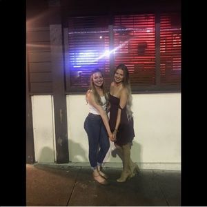 Kendall and Kylie red dress